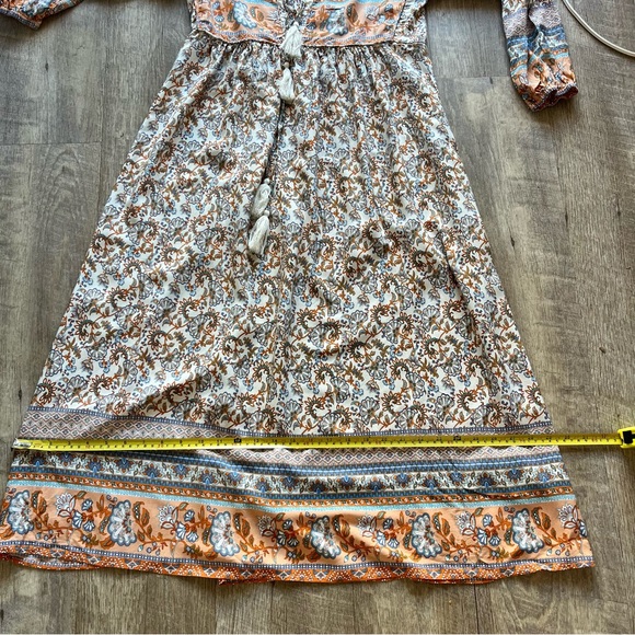 R. Vivimos Summer Bohemian Dress For Women Size Small 4-6 - Picture 12 of 16